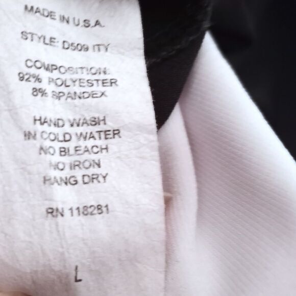 WINDSOR BLACK & WHITE MINI DRESS SZ.L EUC - Picture 8 of 8